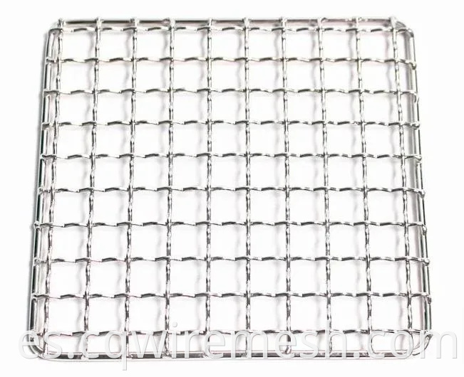 Superior de alta calidad de acero inoxidable BBQ Grill Net Barbacovia Grill de malla de malla de alambre de alambre